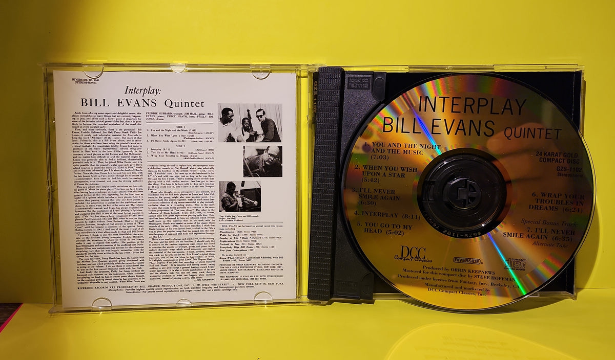 Bill Evans Quintet - Interplay - 1996 - GZS-1102 Used - EX - CDs