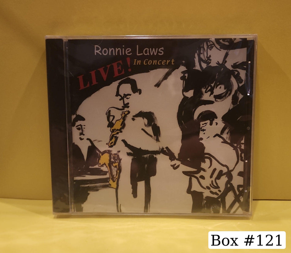 Ronnie Laws - Live! In Concert - 2001 - SRI-1030 New - Sealed - CDs