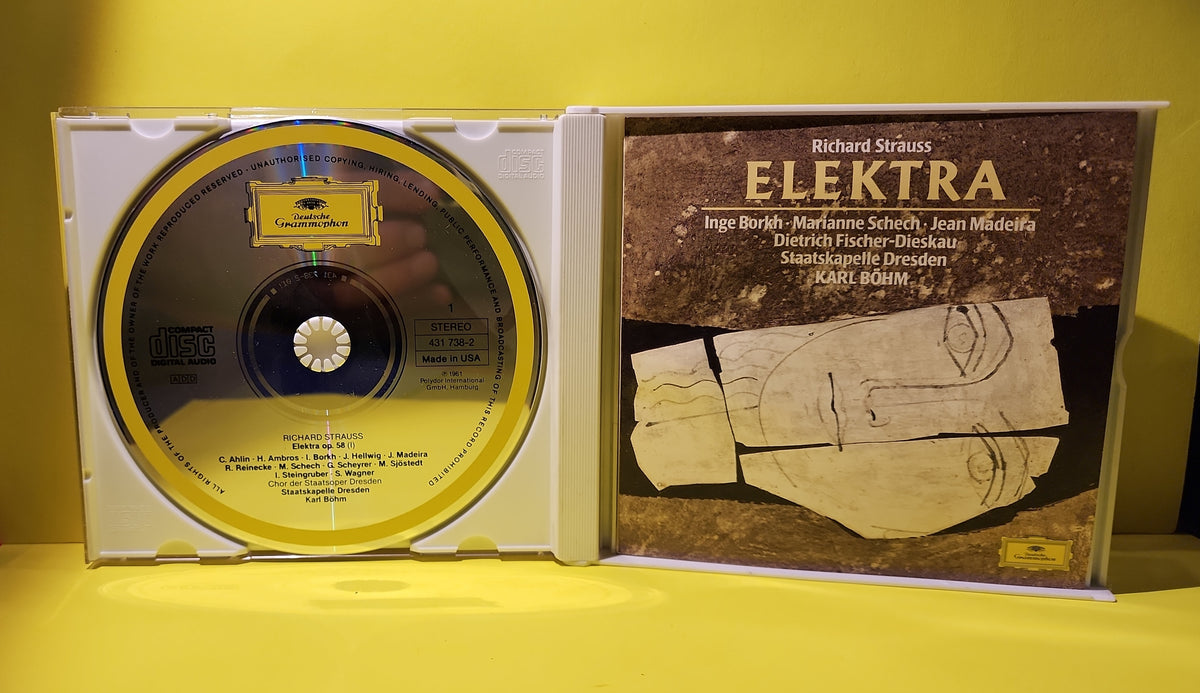 Richard Strauss - Inge Borkh, Marianne Schech, Jean Madeira, Dietrich Fischer-Dieskau, Staatskapelle Dresden / Karl Böhm - 1991 - 431 737-2 Used - EX - CDs