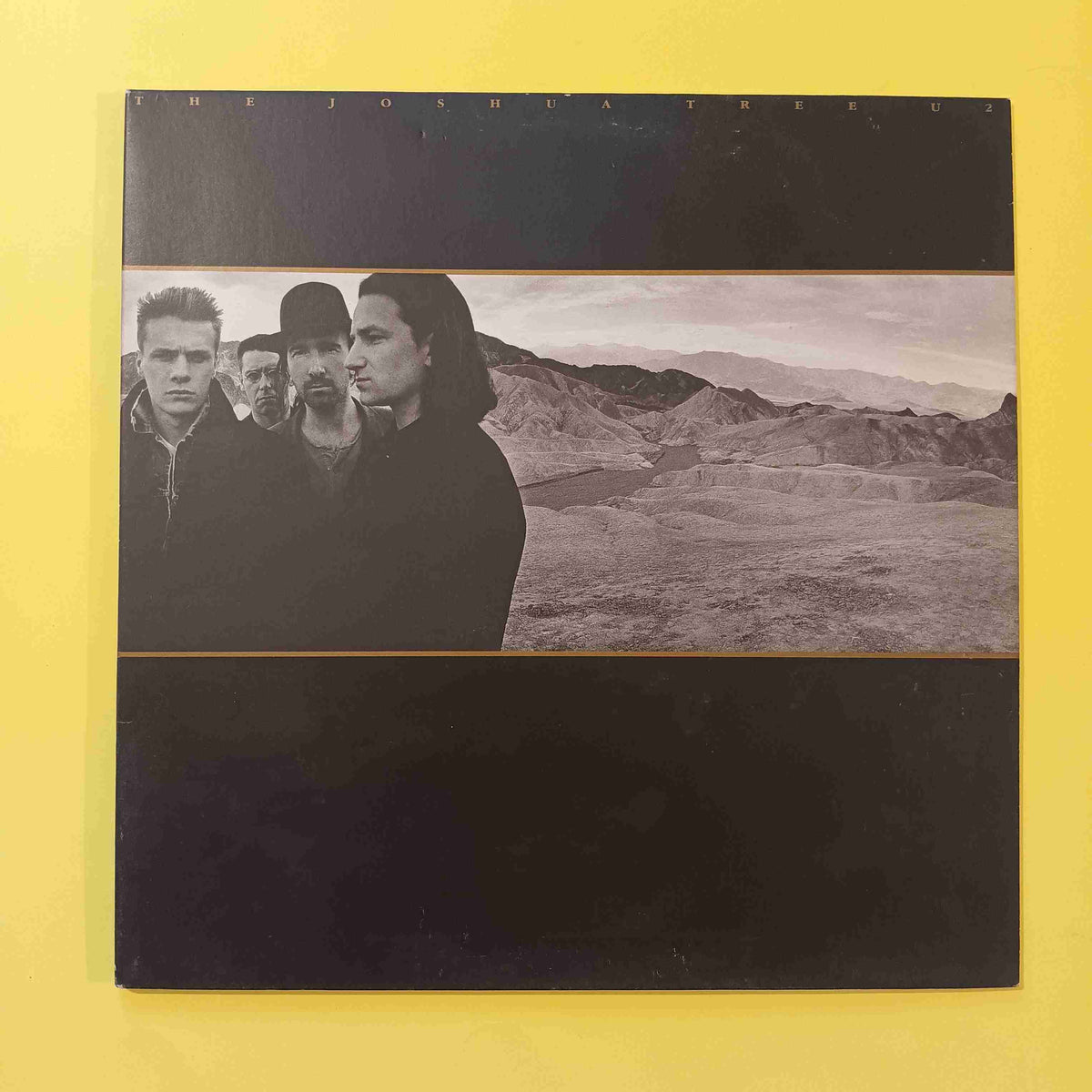 U2 - The Joshua Tree w. Poster Insert - 1987 - 90581-1 Used - VG++ - Vinyl