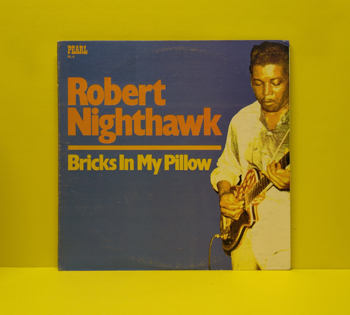Robert Nighthawk - Bricks In My Pillow - 1978 - PL-11 Used - VG++ - Vinyl - Promo