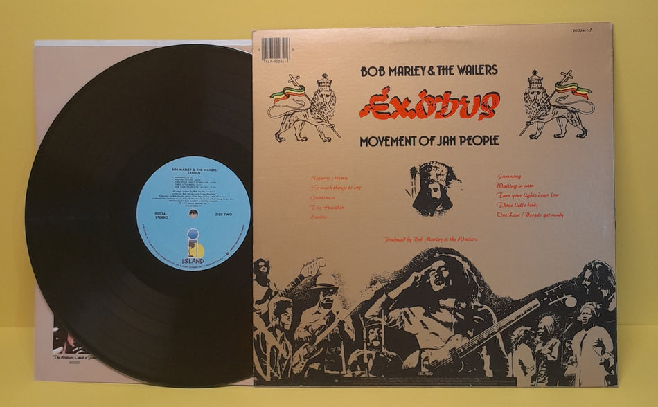 Bob Marley & The Wailers - Exodus - 1984 - 90034-1 Used - VG++ - Vinyl