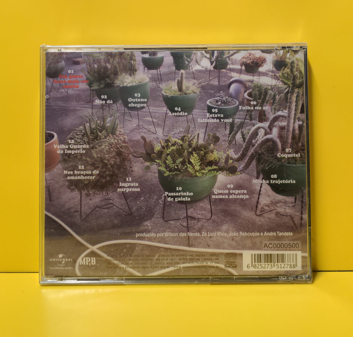 Wilson das Neves - Pra Gente Fazer Mais Um Samba - 2010 - 60252735127 New - Sealed - CDs