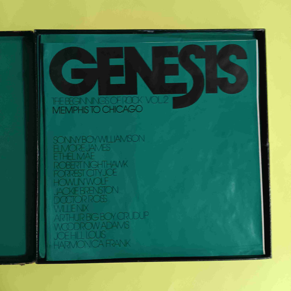 Various - Genesis 4LP Box Vol. 2 The Beginning of Rock- From Memphis to Chicago - 1973 - 6641 125 Used - VG++ - Vinyl
