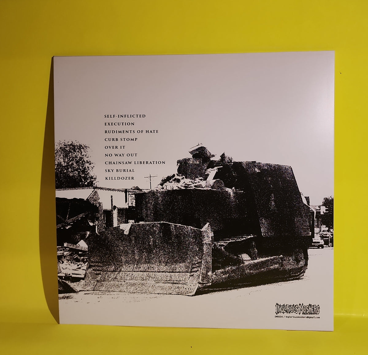 Pisscorpse - Over It / Single Sided, Limited Edition  - 2023 - IMR004 New - EX - Vinyl