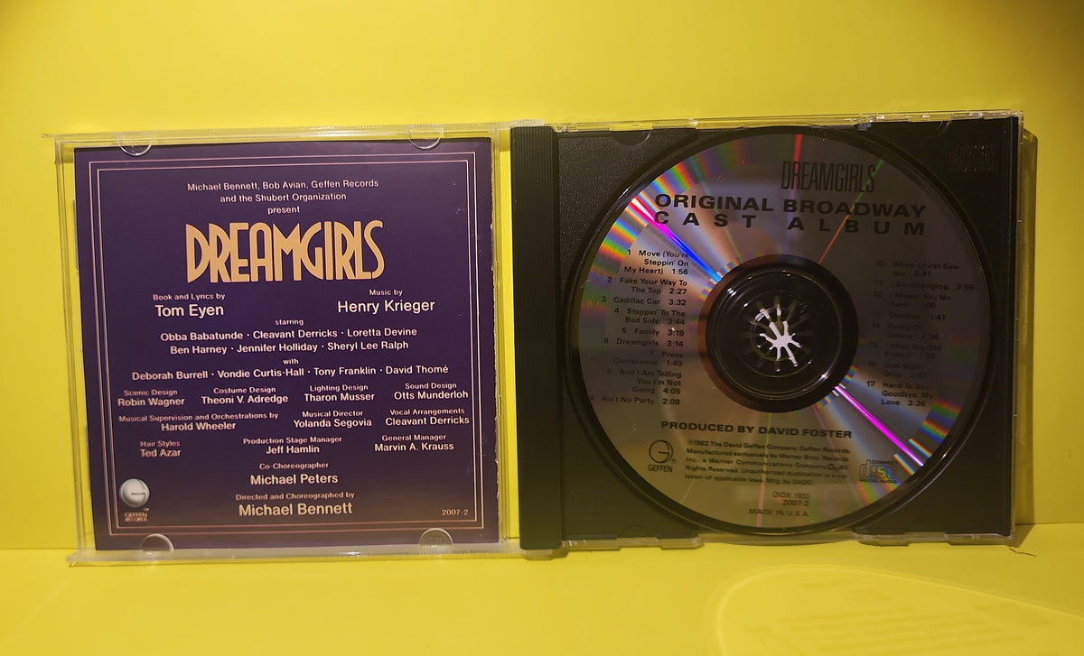 Original Broadway Cast - Dreamgirls Original Broadway Cast Album / Autographed  - 2007 - 2007-2 Used - VG+ - CDs