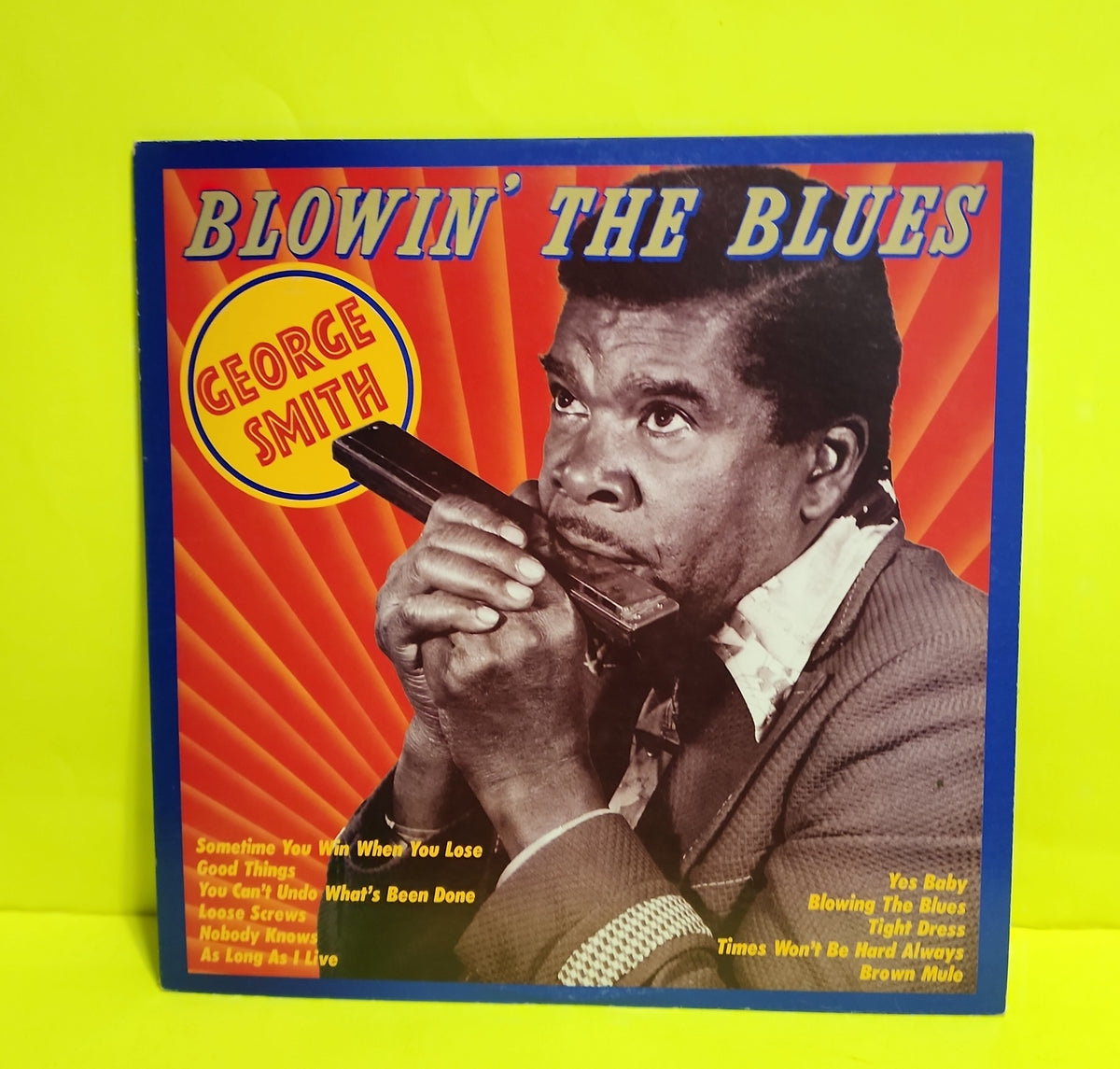 George Smith  - Blown' The Blues - 1976 - PLP-703 Used - NM - Vinyl