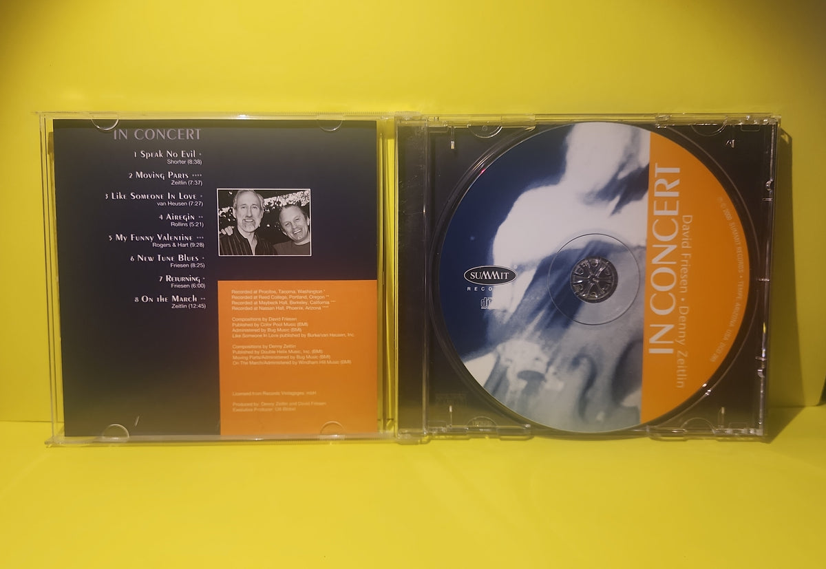 Denny Zeitlin, David Friesen - In Concert - 2000 - DCD 265 Used - EX - CDs