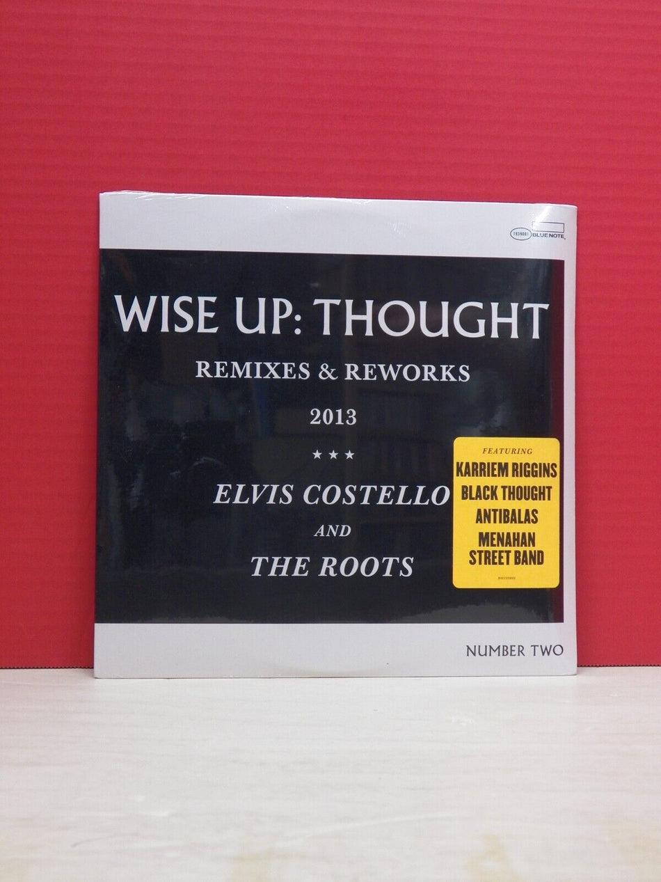 Sealed 10" Elvis Costello & The Roots Wise Up: Thought (Remixes & Reworks 2013)