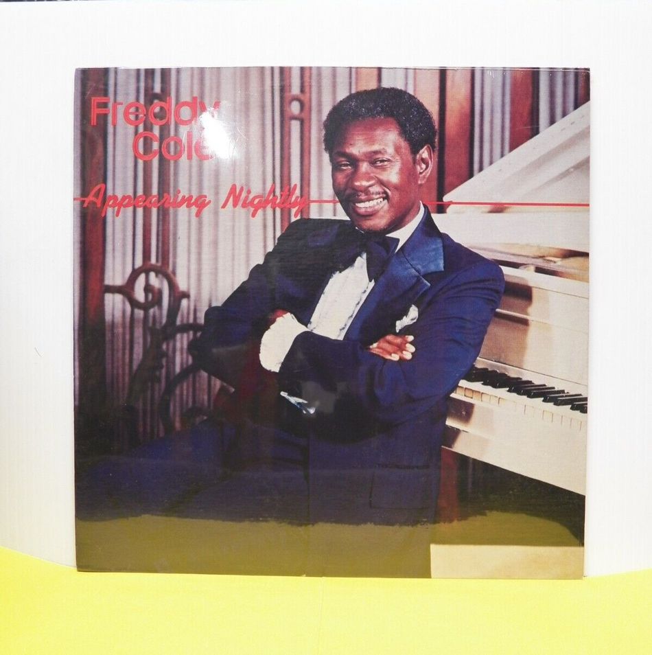 Sealed 12" LP Freddy Cole Appearing Nightly 1987 Dinky Records DR 413