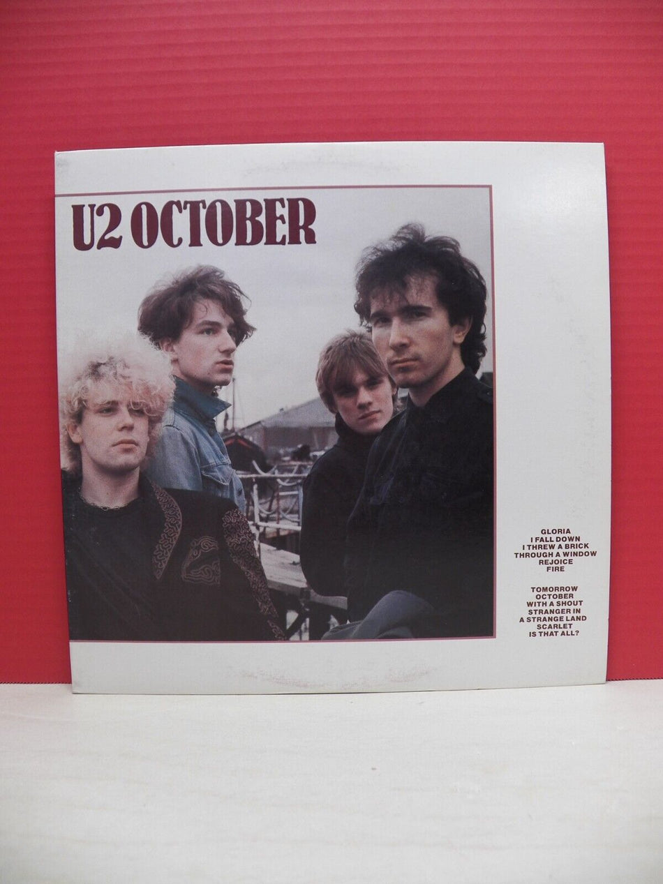 12" LP NM- U2 October 1982 Island Records Japan Import 25S-44