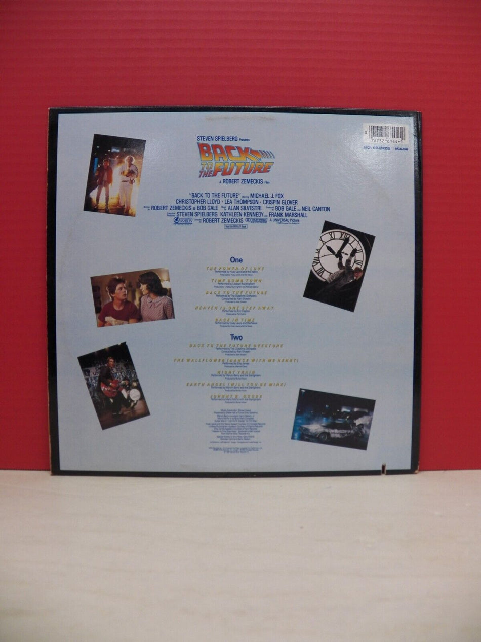 12" LP VG++/EX Back To The Future (Motion Picture Soundtrack) 1985 MCA MCA-6144