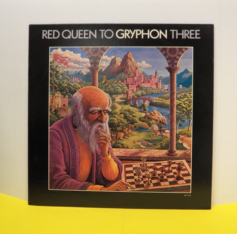 12" LP EX Gryphon Red Queen To Gryphon Three 1974 Bell Records BELL 1316