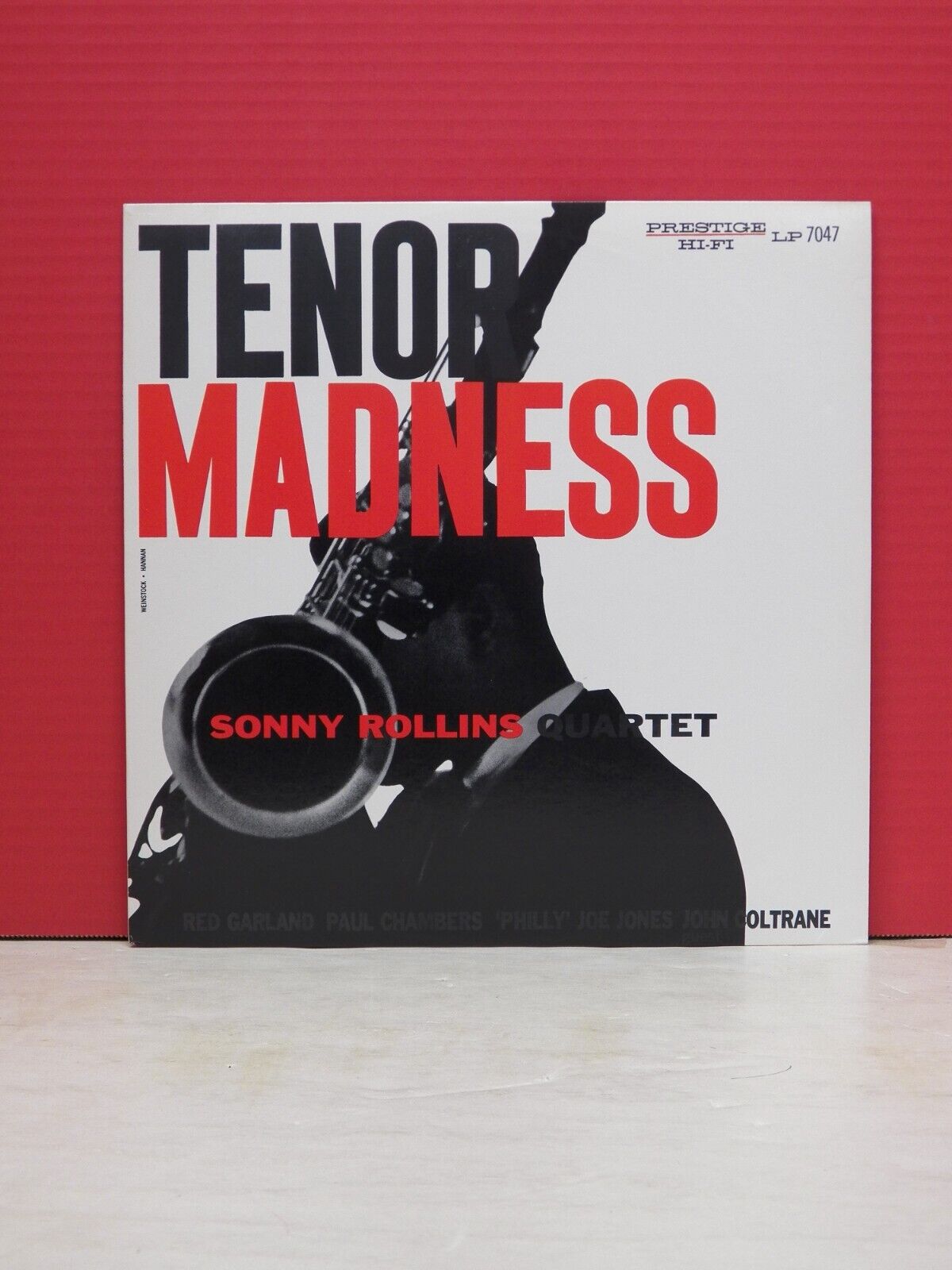 12" LP M- Sonny Rollins Quartet Tenor Madness 1984 Original Jazz Classics