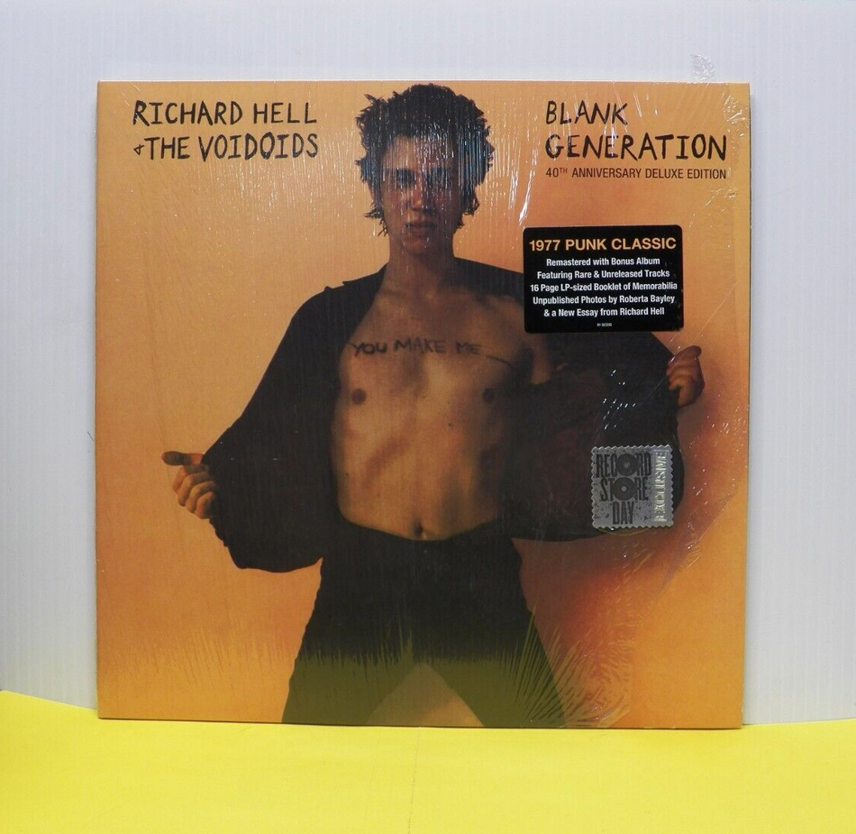 12" 2xLP EX Richard Hell & The Voidoids Blank Generation 2017 RSD 40th Anniv.