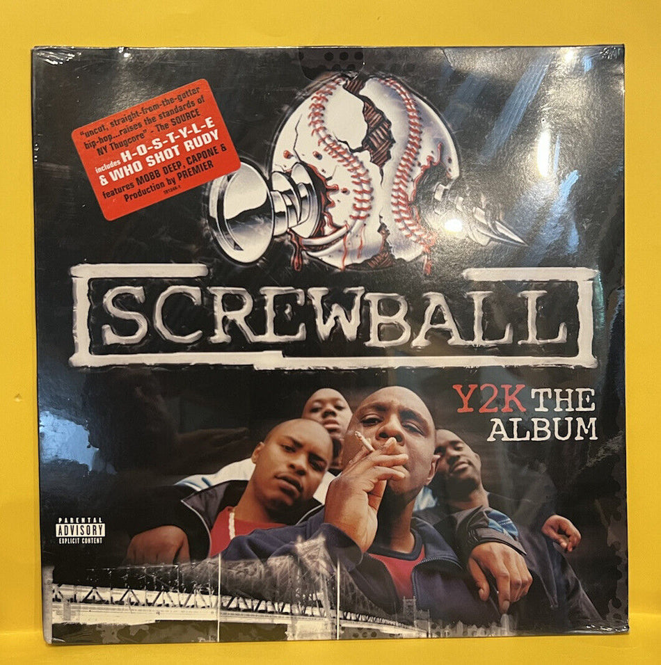 Rare Sealed Vinyl Record Screwball Y2K The Album 2LP TB 1344 2000 Hype Sticker