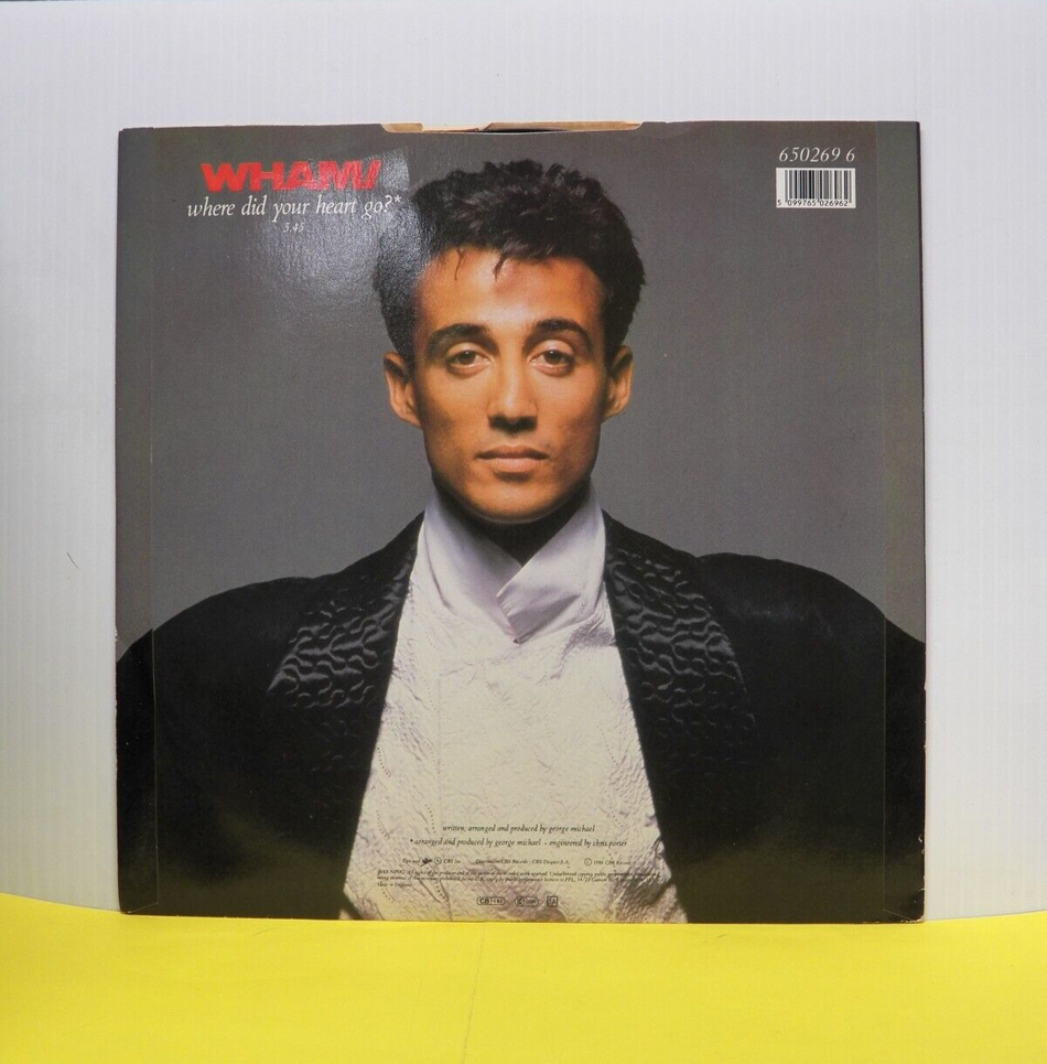 12" Single EX Wham! Last Christmas (Pudding Mix) 1986 Epic UK Import 650269 6