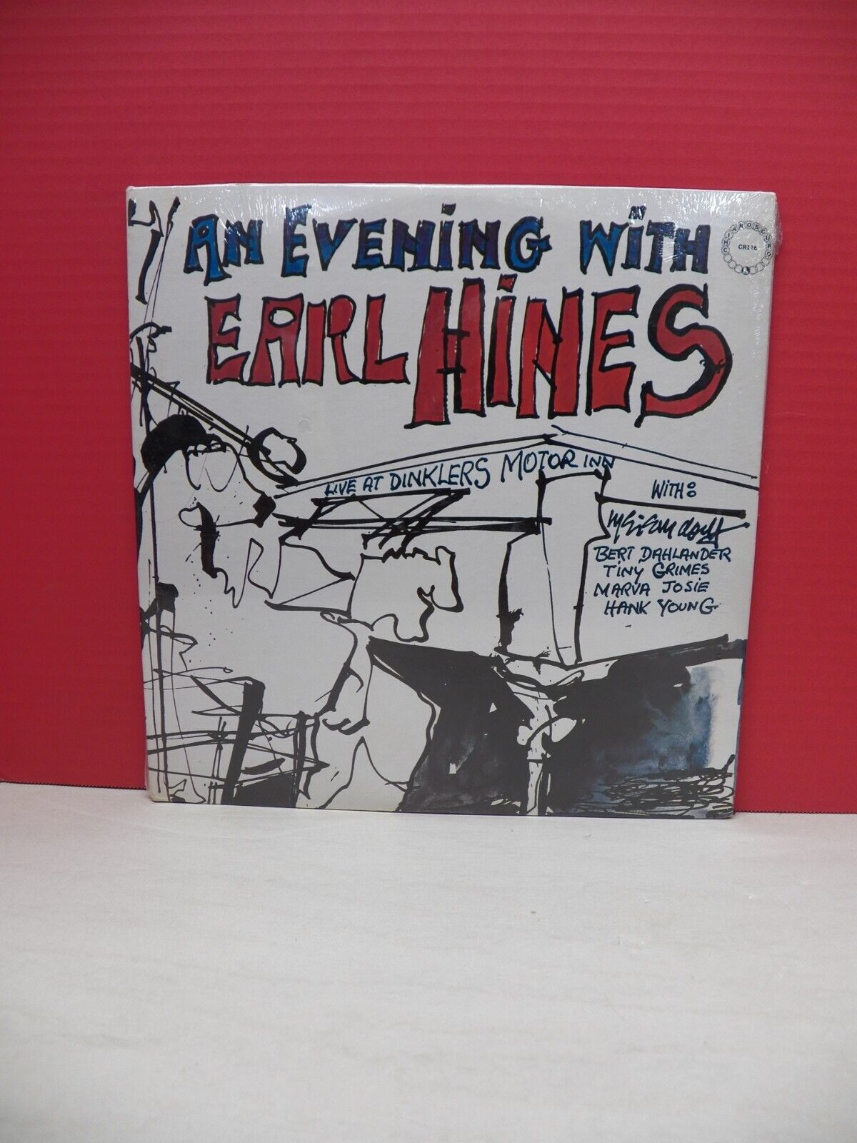 Sealed 12" 2xLP Earl Hines An Evening With Earl Hines 1973 Chiaroscuro CR 116