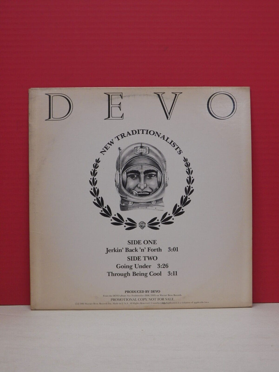 12" Single VG++/EX Devo New Traditionalists 1981 Warner Bros. Promo PRO-A-993