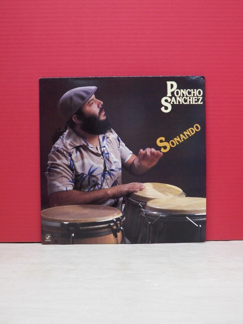 12" LP M- Poncho Sanchez Sonando 1983 Concord Jazz Picante CJP-201