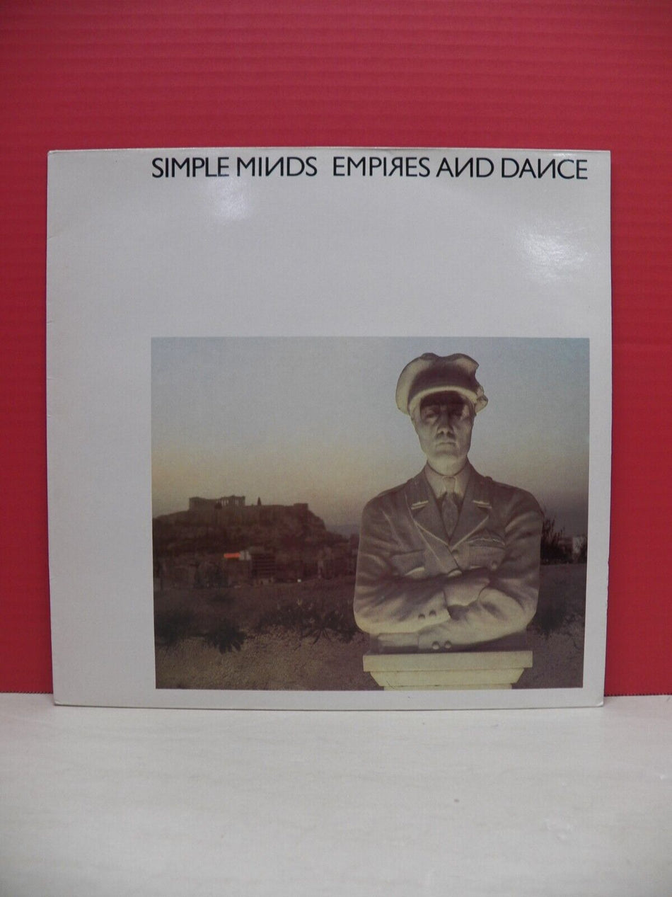 12" LP NM- Simple Minds Empires And Dance 1982 Virgin Reissue UK Import V2247