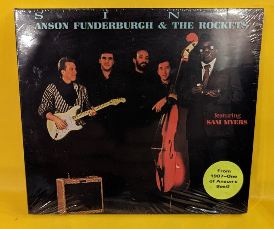 Rare Sealed CD Anson Funderburgh & the Rockets Sins Feat. Sam Myers 2009