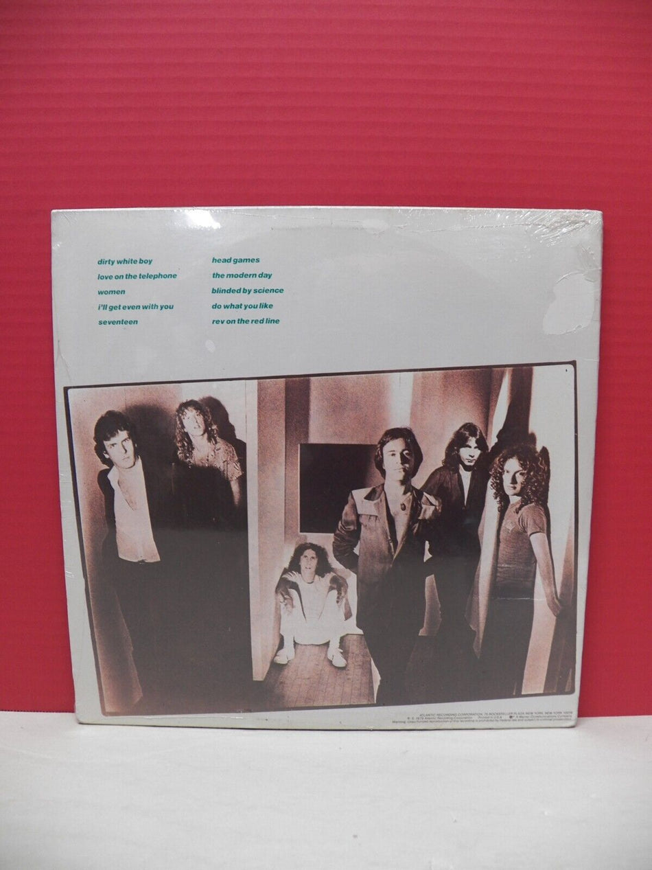 Sealed 12" LP Foreigner Head Games 1979 Atlantic SD 29999