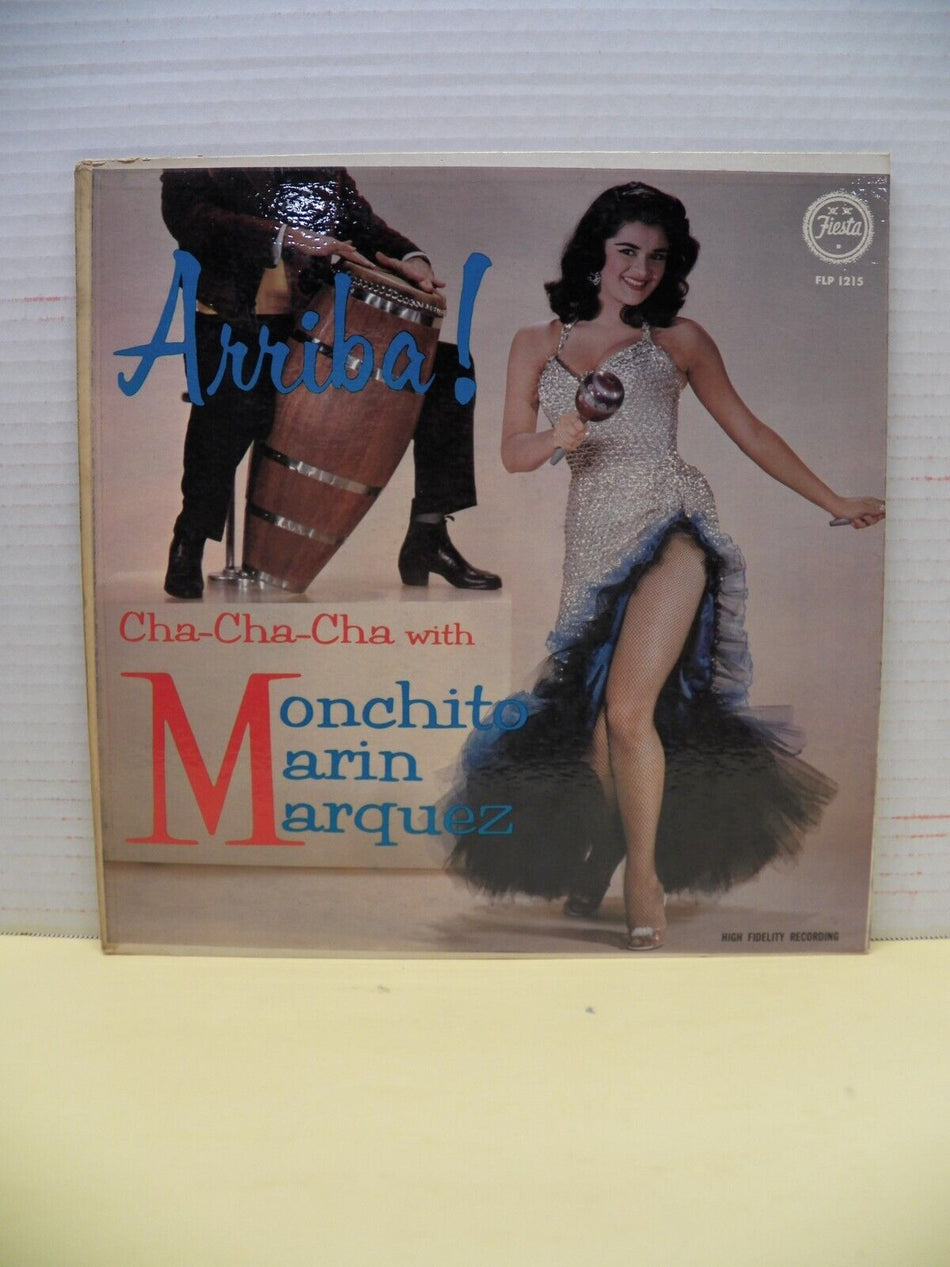 12" LP VG++/EX Monchito/Marin/Marquez Arriba! Cha-Cha-Cha with... 1959 Fiesta