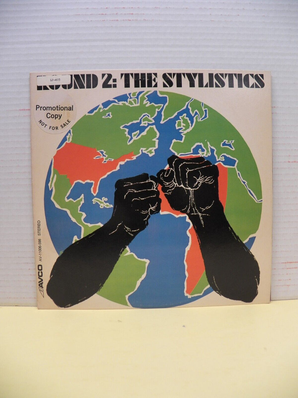 12" LP VG++/EX The Stylistics Round 2 1972 Avco Promo Stereo AV-11006-598