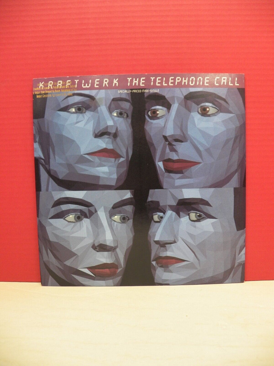 12" Single VG++/EX Kraftwerk The Telephone Call 1987 Warner Bros. Promo