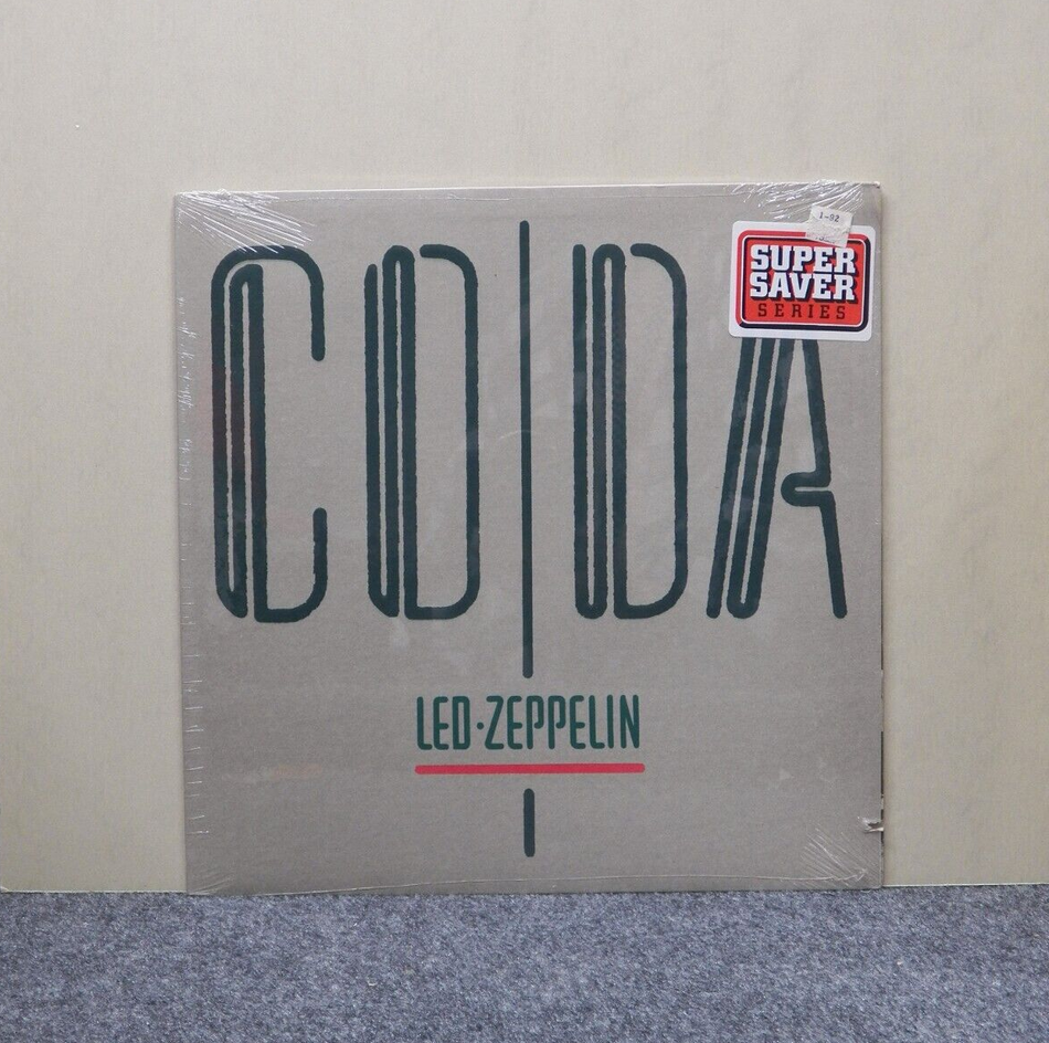 Sealed 12" LP Led Zeppelin Coda 1982 Swan Song 7 90051-1