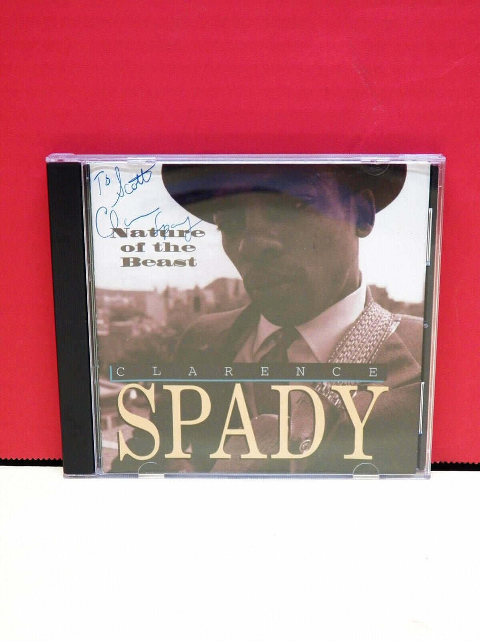 CD Clarence Spady Nature Of The Beast 1994 Evidence Autographed ECD 26080-2