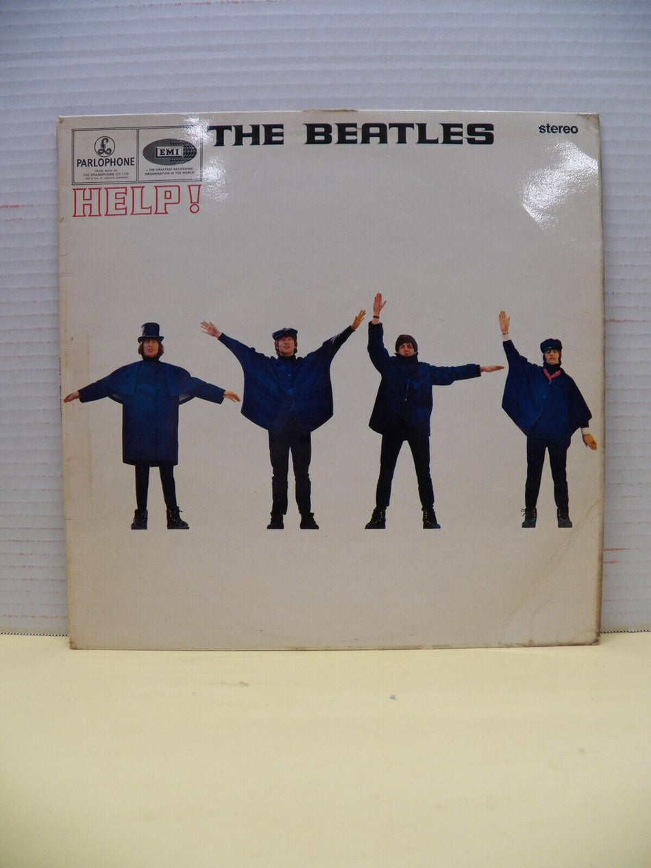 12" LP EX The Beatles Help! 1966 Parlophone Stereo UK Import