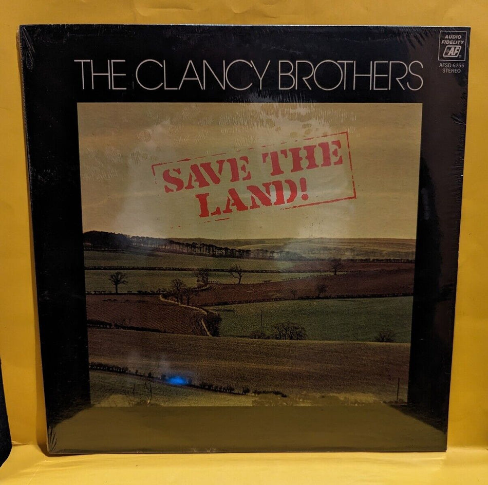 Sealed Vinyl Record LP The Clancy Brother Save the World AFSD 6255 Stereo 1972