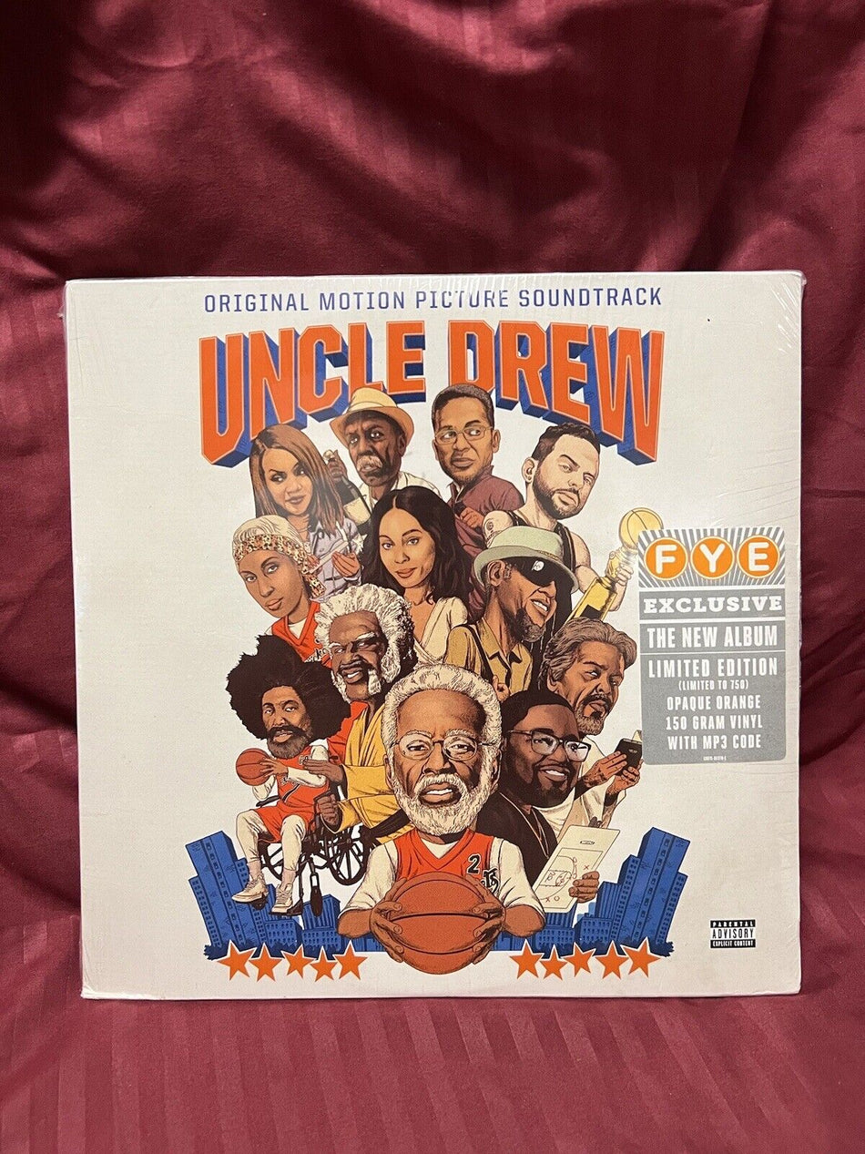 Sealed Vinyl Record Lp Uncle Drew FYE Exclusive 2018 Orange Vinyl Limited to 750