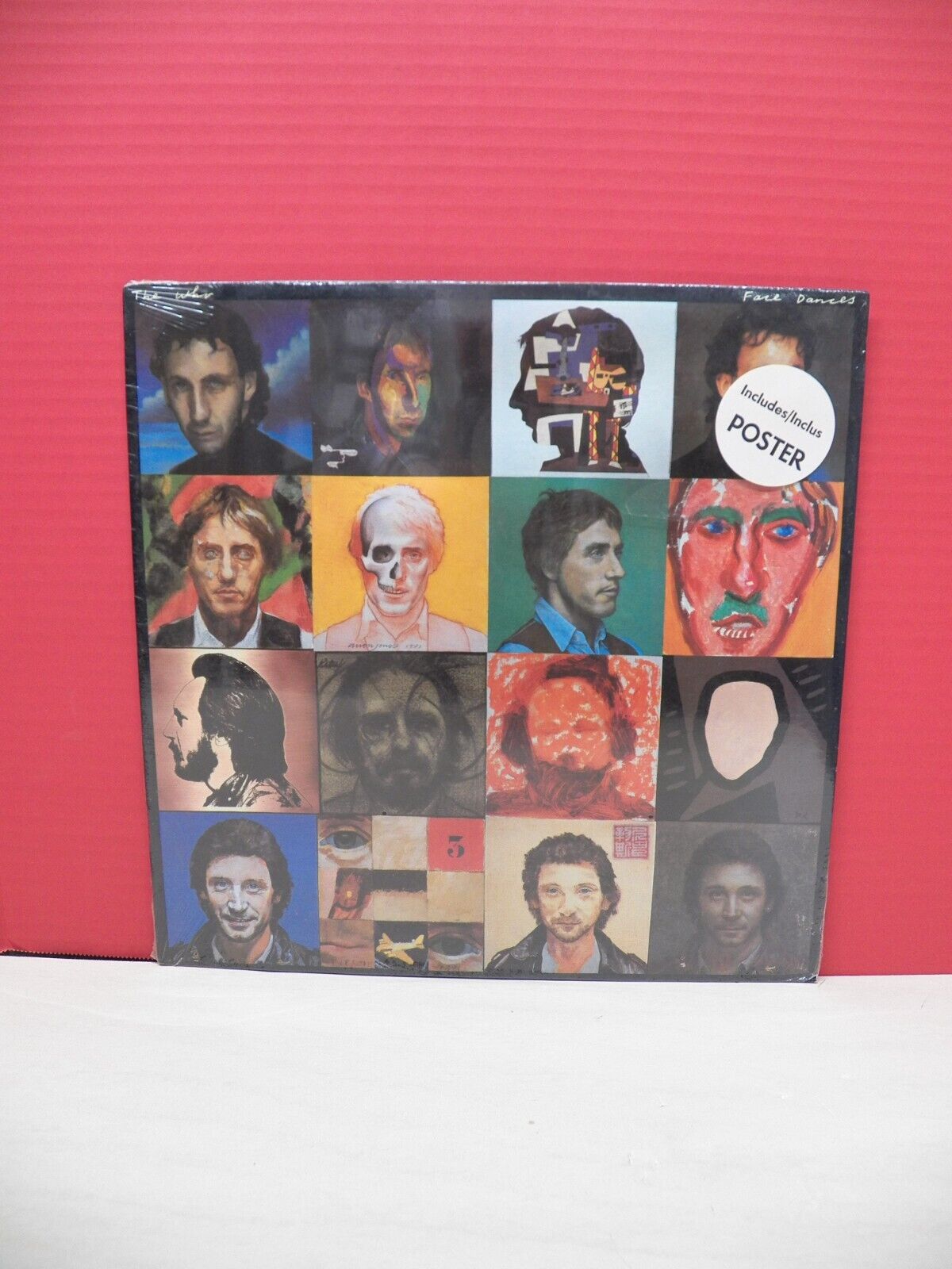 Sealed 12" LP The Who Face Dances 1981 Goldshower Limited Canada Import XHS 3516