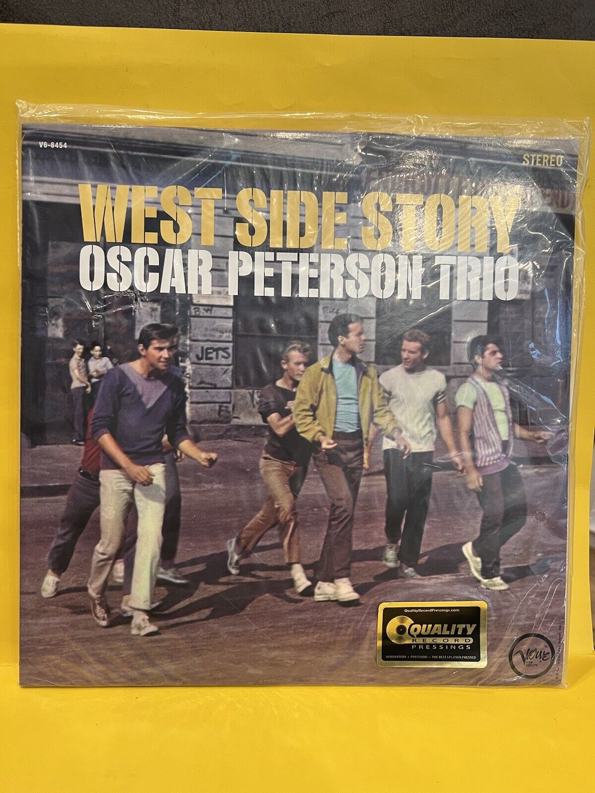 Sealed LP Oscar Peterson Trio West Side Story Quality Records Analogue 45 RPM