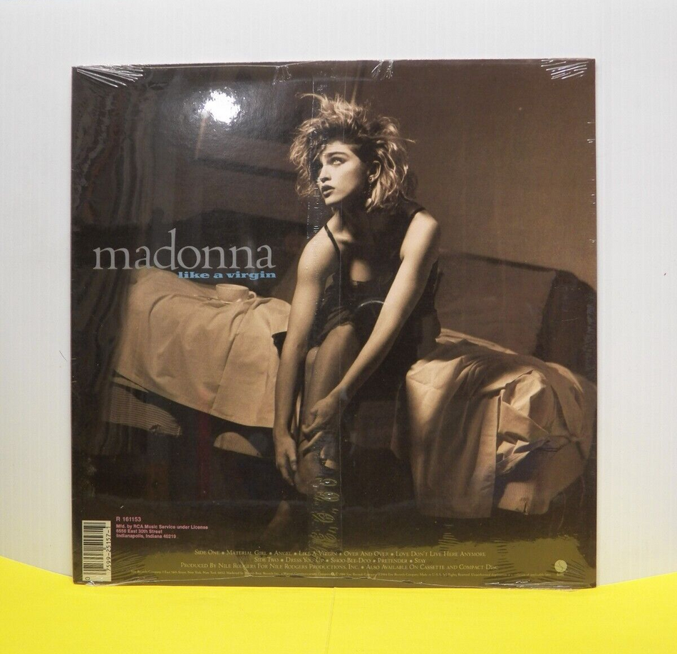 Sealed 12" LP Madonna Like A Virgin 1984 Sire Records RCA Club Edition R 161153