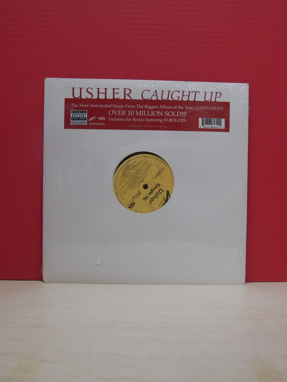 Sealed 12" Single Usher Caught Up 2004 LaFace Records 82876-66434-1