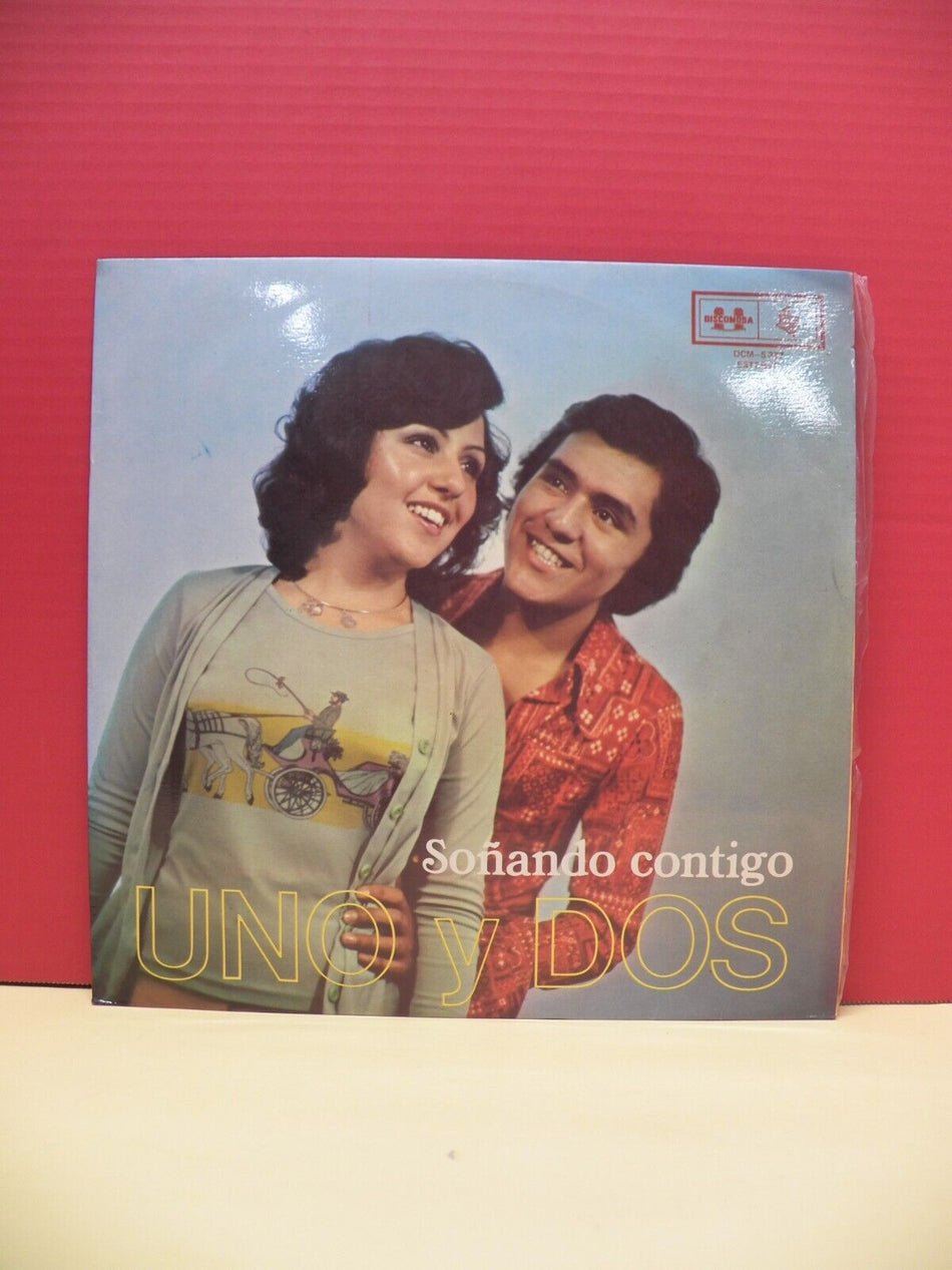 12" LP VG++/EX Uno Y Dos Sonando Contigo 1976 Discomoda Colombia Import DCM-S337