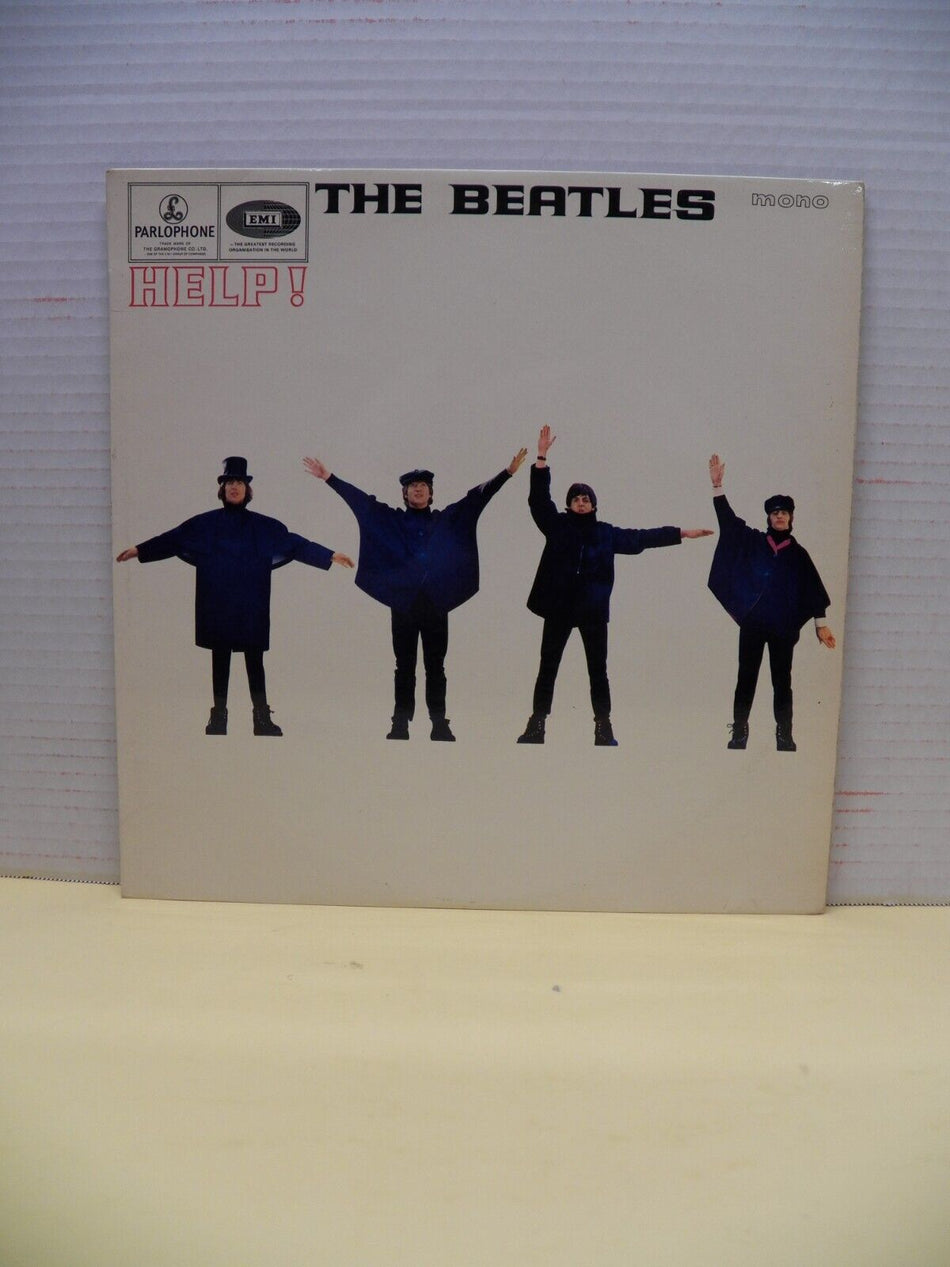 12" LP VG+ The Beatles Help! 1965 Parlophone Mono Variant A 1st Press UK Import