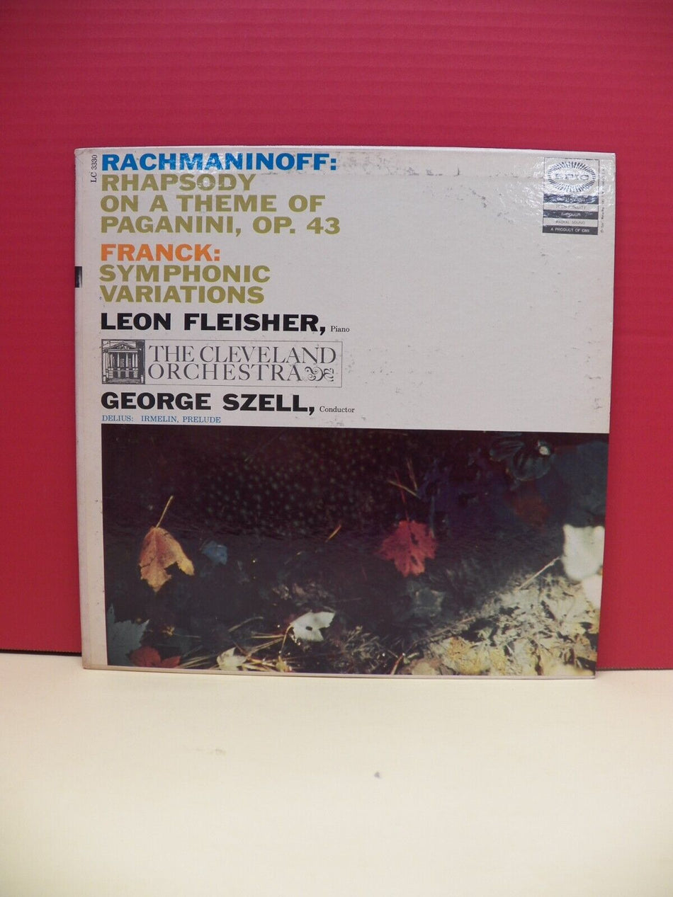 Fleisher/Szell Rachmaninoff: Rhapsody On A Theme Of Paganini, Op.43 Epic Reissue