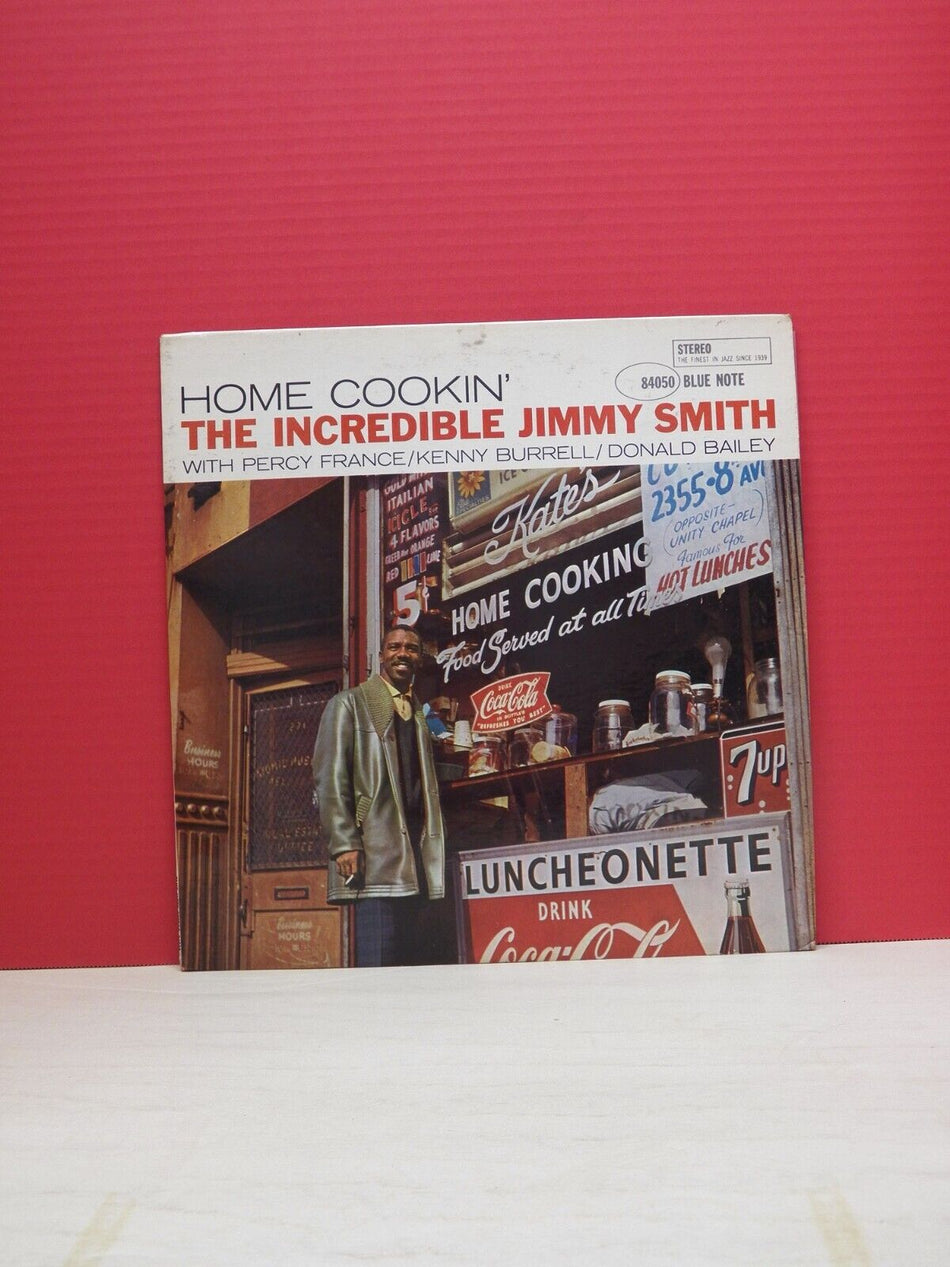 12" LP VG++/EX Jimmy Smith Home Cookin' 1966 Blue Note Stereo Reissue BST 84050