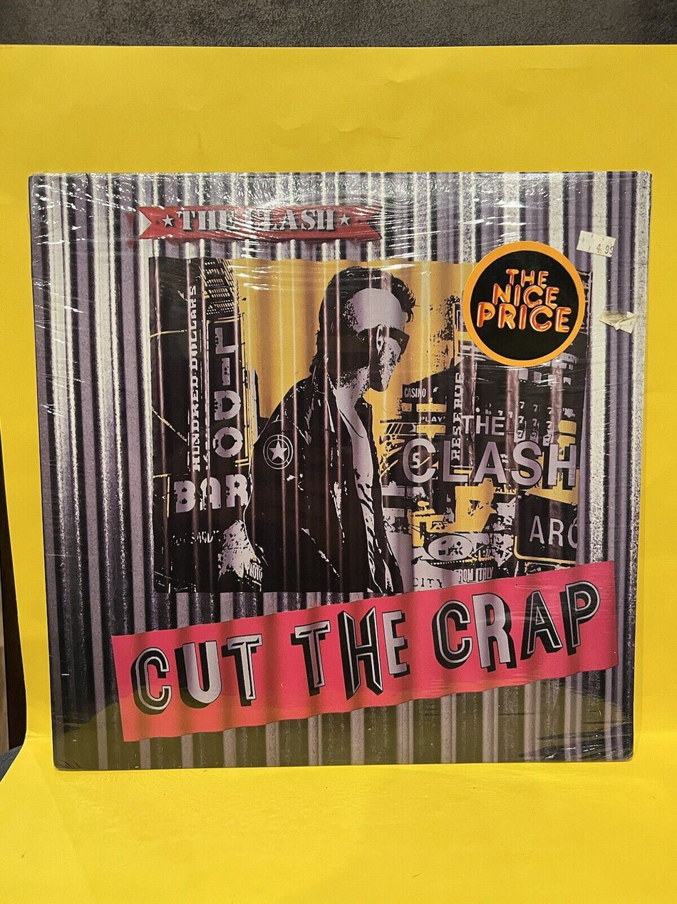 Rare Sealed Vinyl Record LP The Clash Cut The Crap 1985 PE40017