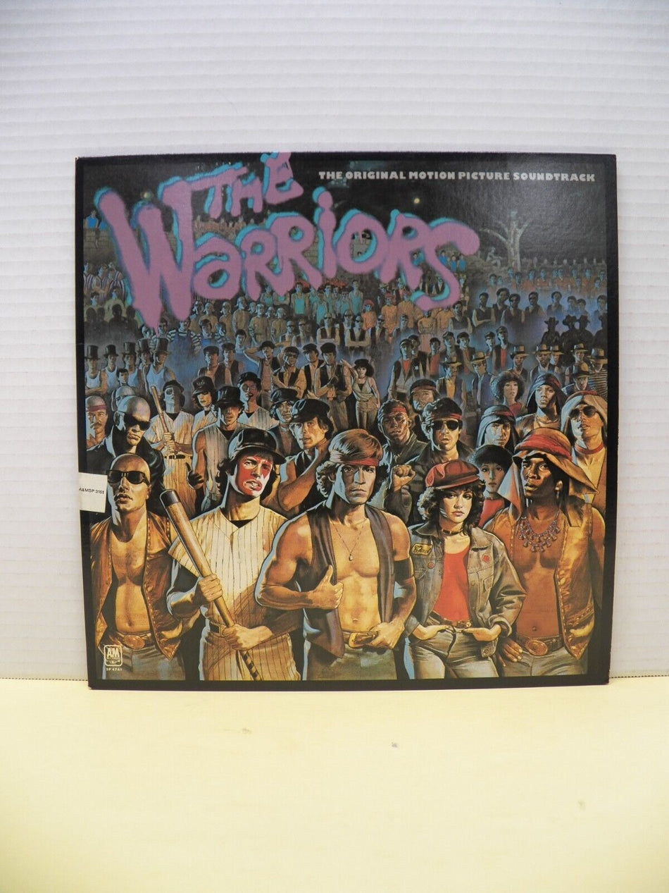 12" LP EX The Warriors (Original Motion Picture Soundtrack) 1981 A&M Reissue