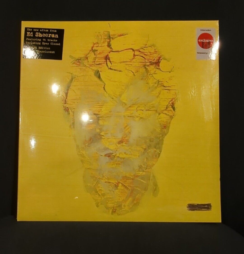 Ed Sheeran Subtract  Translucent Yellow LP  Sealed Vinyl Record Target Exclusive