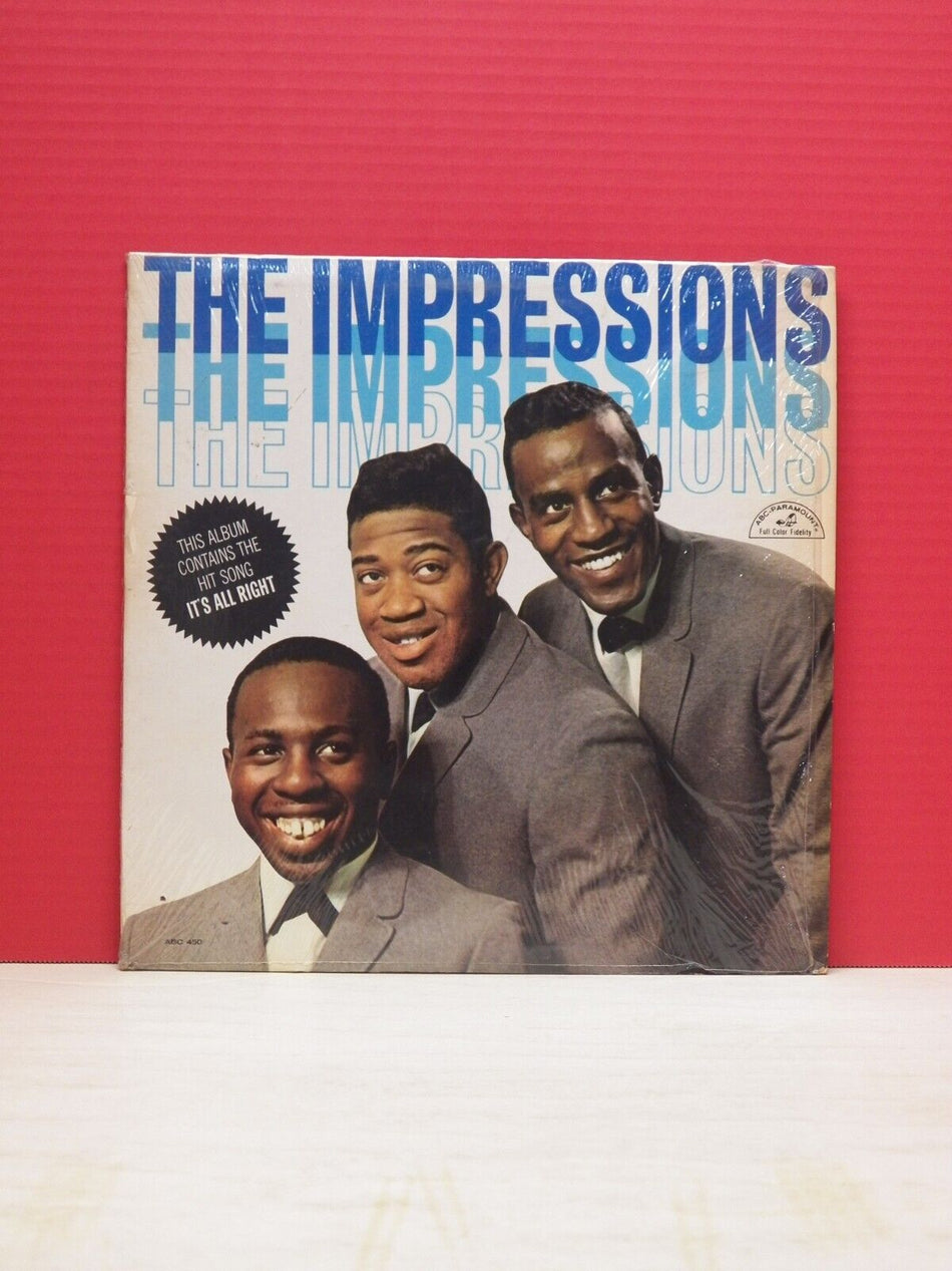 12" LP VG+ The Impressions The Impressions 1963 ABC-Paramount Mono Reissue