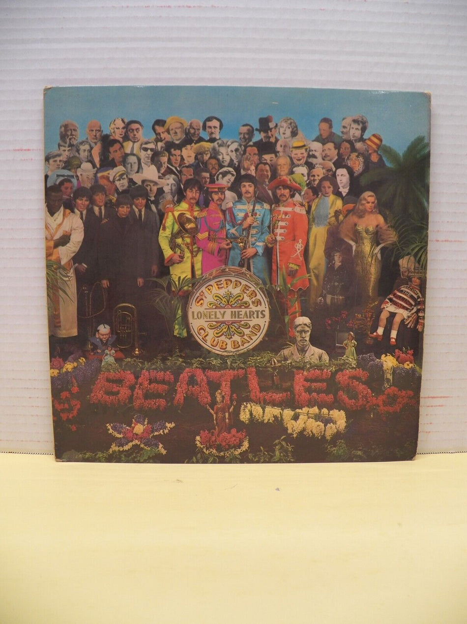 12" LP VG+ Beatles Sgt. Pepper's Lonely Hearts Club Band 1967 Mono UK 1st Press