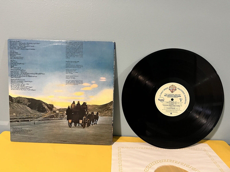 VG++ LP DOOBIE BROTHERS THE CAPTAIN AND ME HALF SPEED MASTER Super Disc 1979 NR5