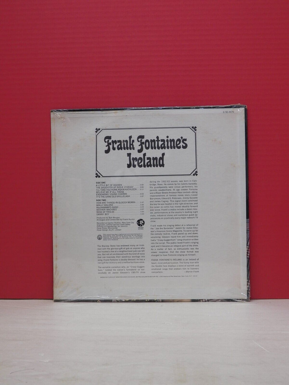 Sealed 12" LP Frank Fontaine Frank Fontaine's Ireland MGM Records SE-4470